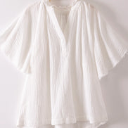 Gauze Flowy Top