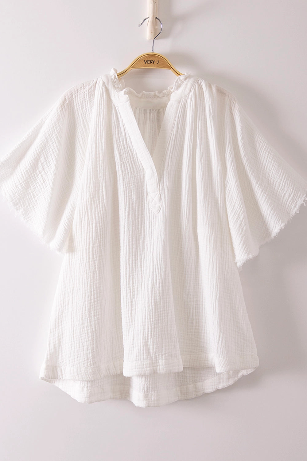 Gauze Flowy Top