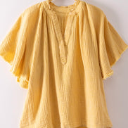 Gauze Flowy Top