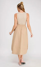 Latte Midi Dress