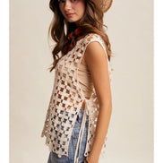 Flower Crochet Tank
