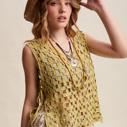 Flower Crochet Tank