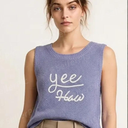 Yeehaw Sweater Tank