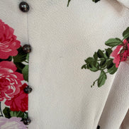 Handmade White Floral Maxi