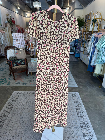 Vintage Leaf Maxi 90s