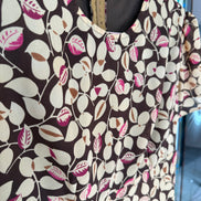 Vintage Leaf Maxi 90s