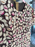 Vintage Leaf Maxi 90s