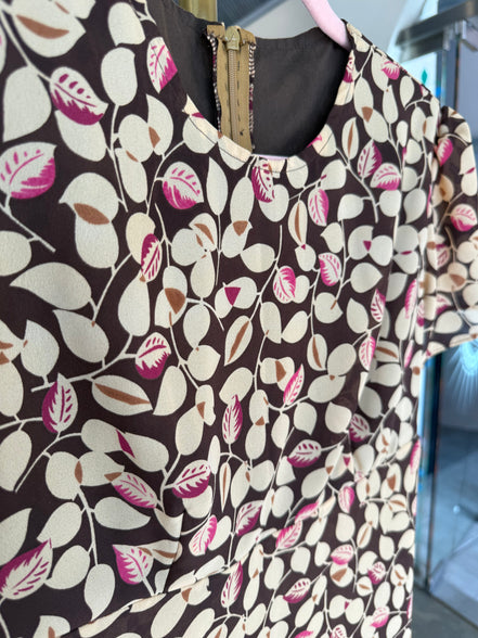 Vintage Leaf Maxi 90s