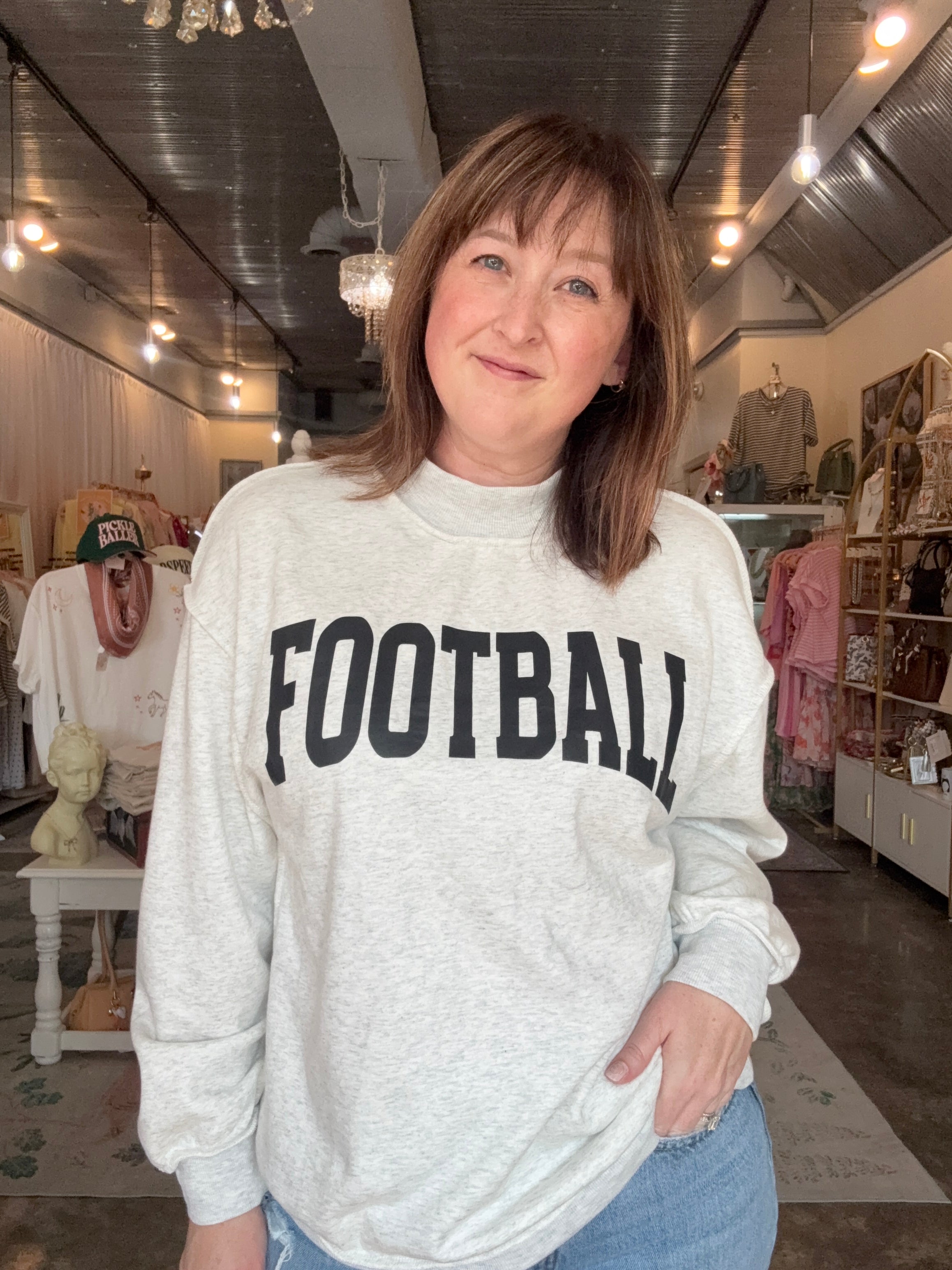 Reversible Gameday Mockneck