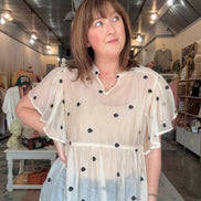 Dotted Flutter Top