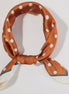 Rust Polka Dot Scarf
