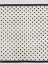 White Polka Dot Scarf