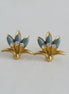 Blue Deco Earrings