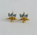 Blue Deco Earrings
