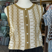 Button Down Sweater
