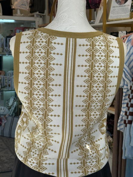 Button Down Sweater
