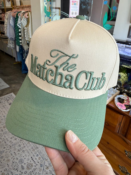 Matcha Club Hat