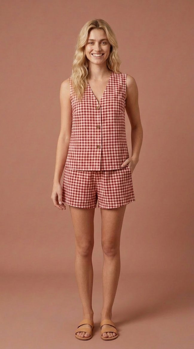 Gingham Set