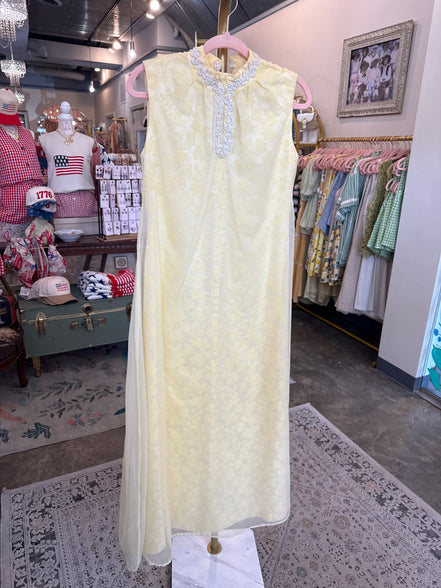 Vintage Handmade Chiffon Maxi