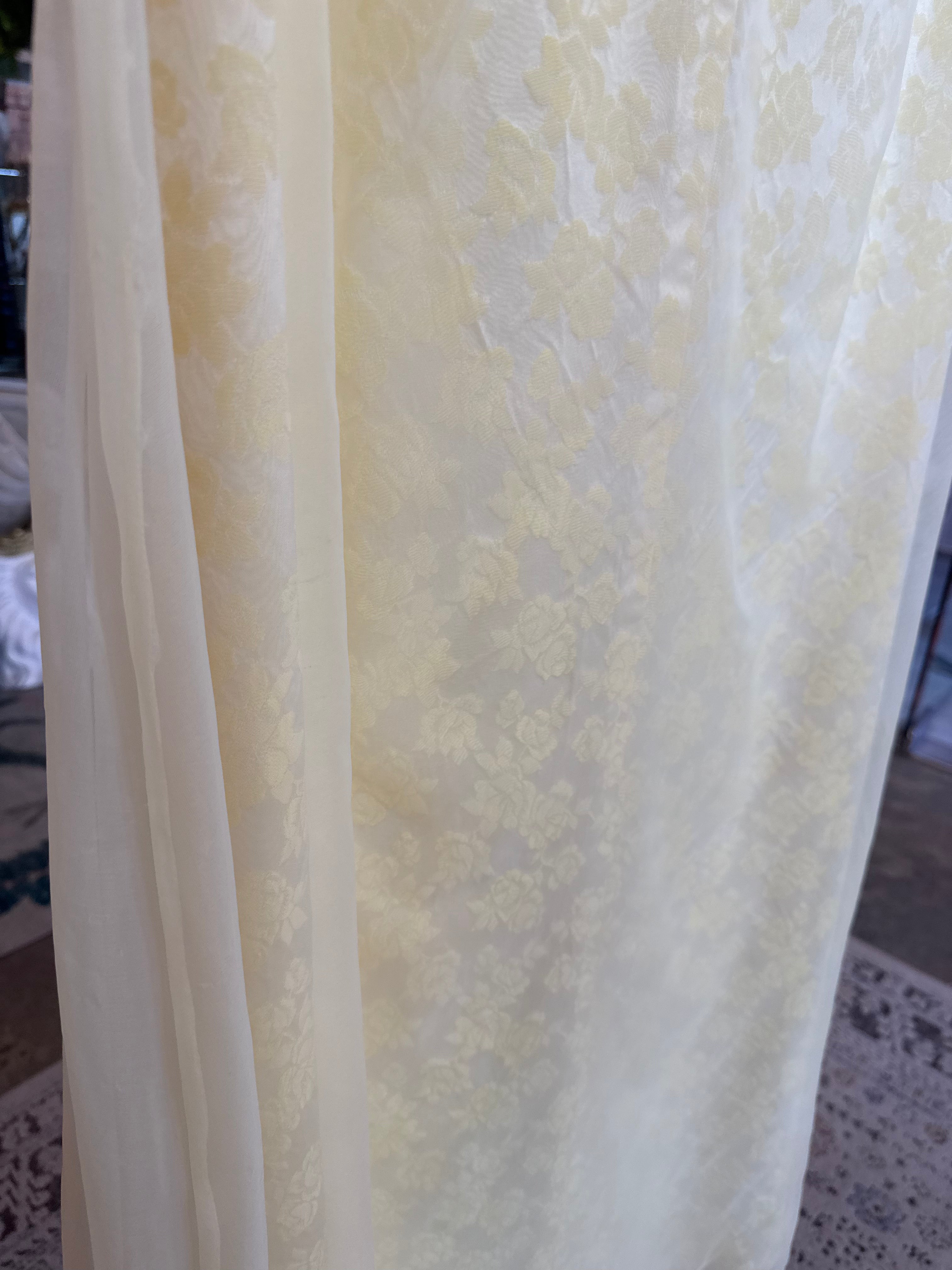 Vintage Handmade Chiffon Maxi