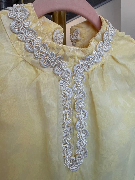 Vintage Handmade Chiffon Maxi