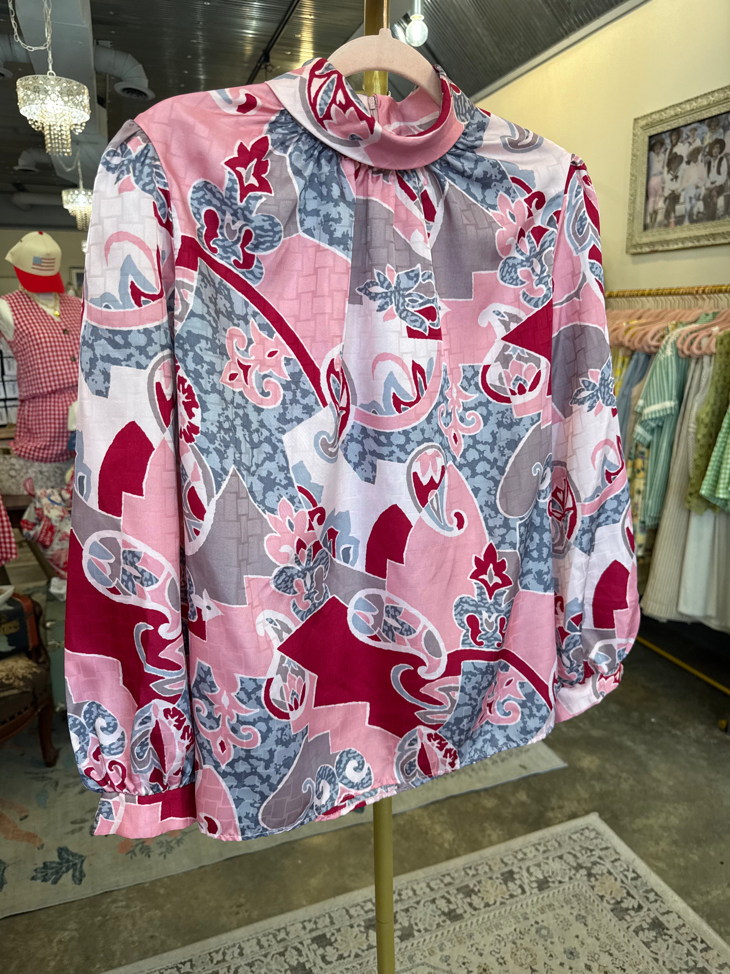 Vintage Abstract Top