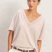 Oversized V Neck