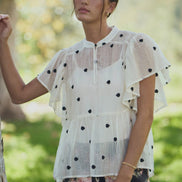Dotted Flutter Top