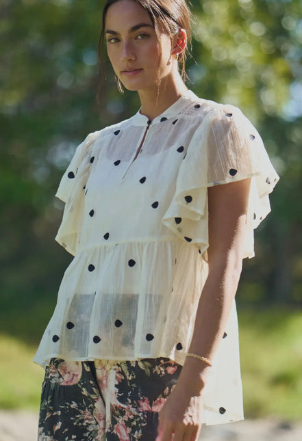 Dotted Flutter Top