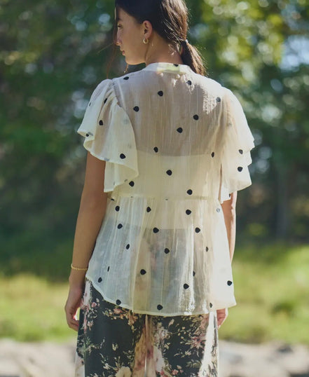 Dotted Flutter Top