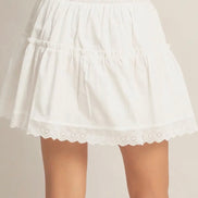 Smocked Mini Skirt- PREORDER