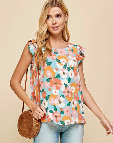 Ruffled Breeze Top