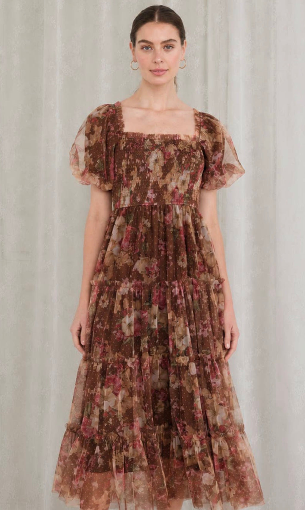 The Flow Tulle Midi