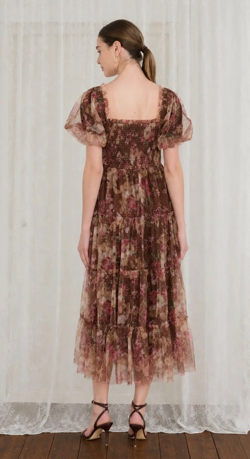 The Flow Tulle Midi
