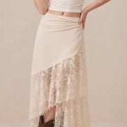 Lace Trim Skirt