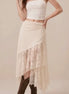 Lace Trim Skirt