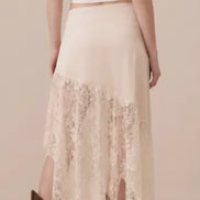 Lace Trim Skirt