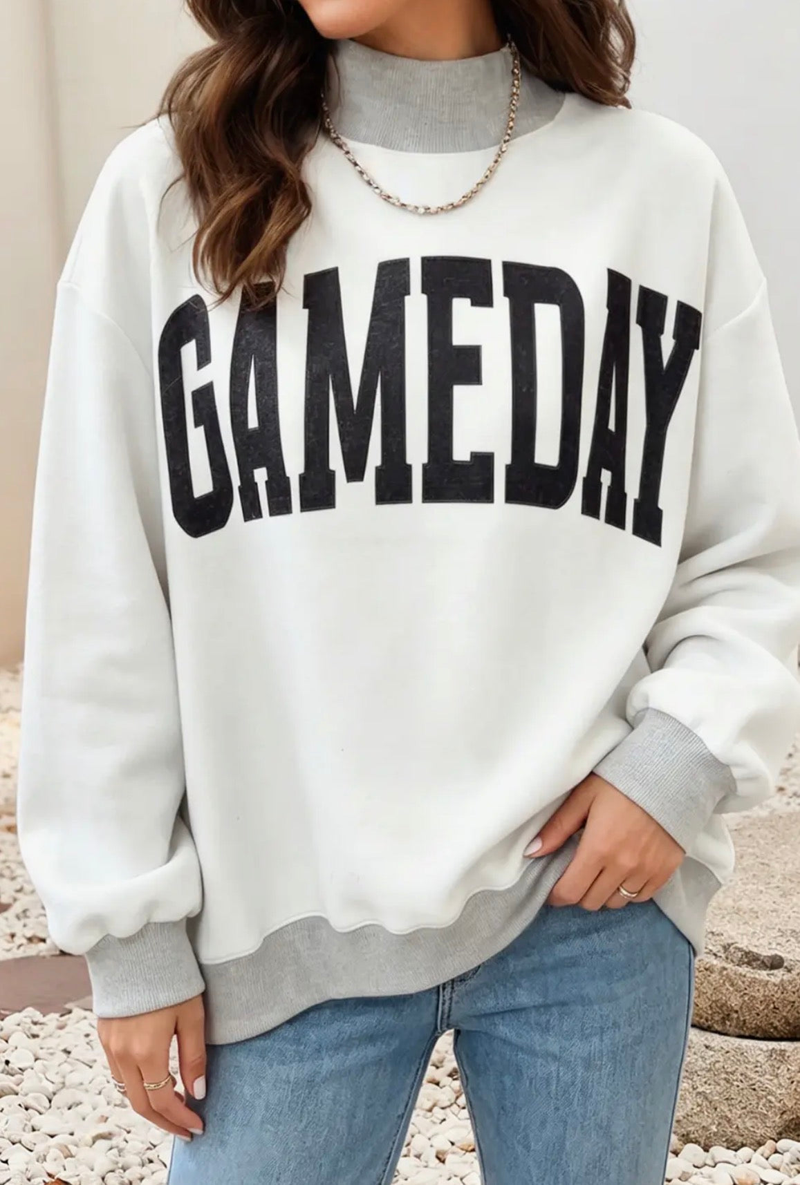 Reversible Gameday Mockneck