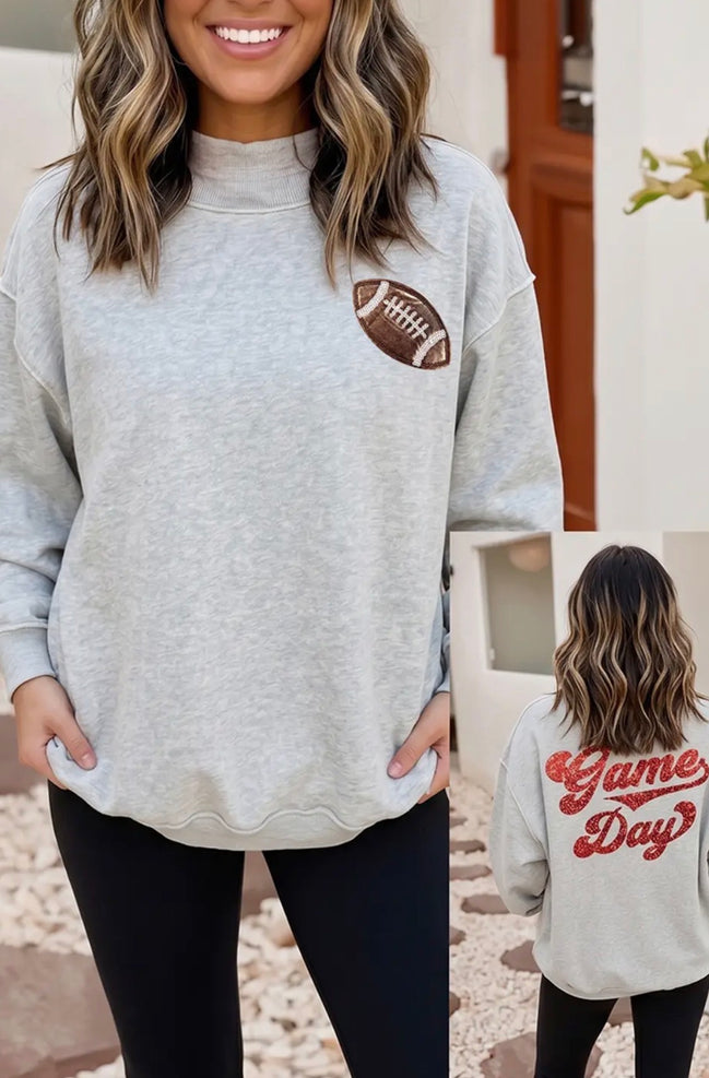 Game Day Mockneck