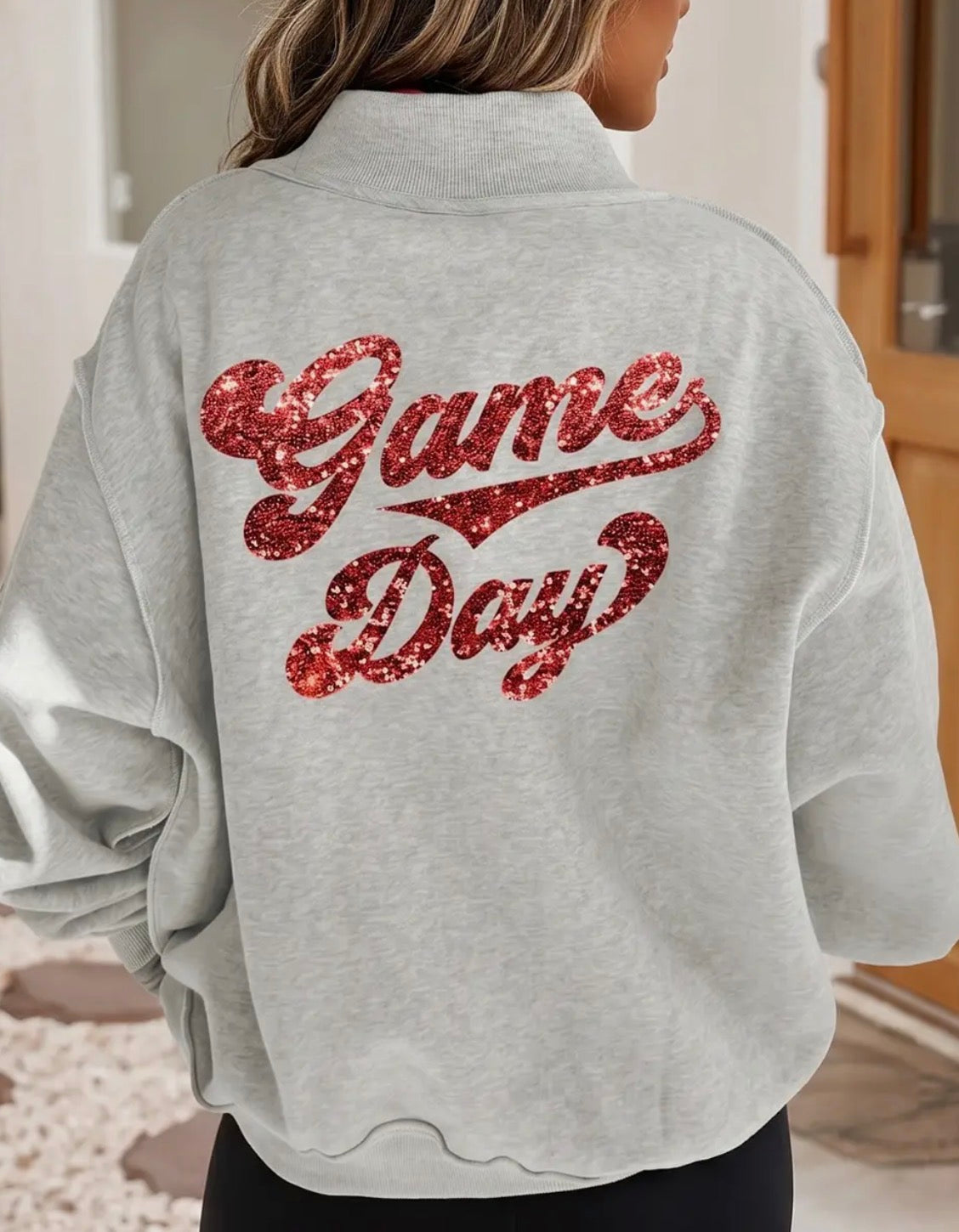 Game Day Mockneck