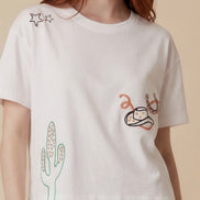 Wild West Embroidered Tee