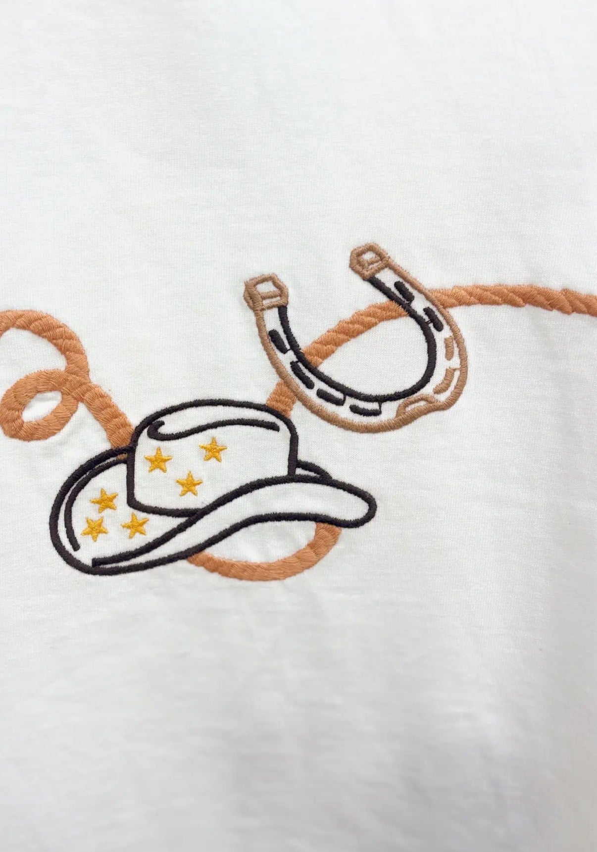 Wild West Embroidered Tee