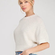 Relaxed Crop Sweater