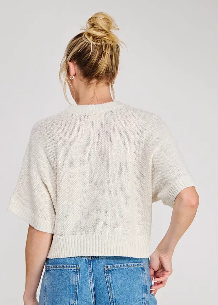 Relaxed Crop Sweater