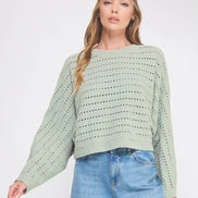 Sage Soft Sweater