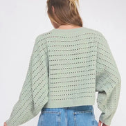 Sage Soft Sweater