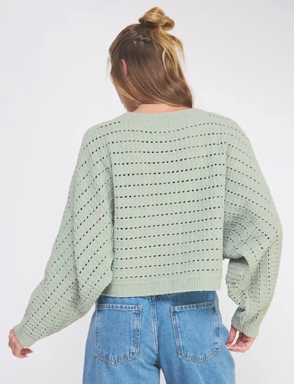 Sage Soft Sweater