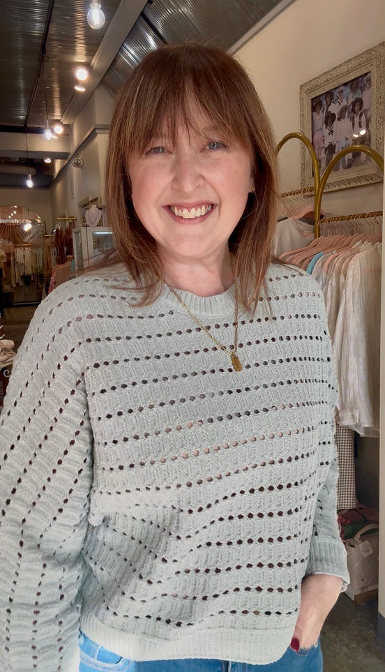 Sage Soft Sweater