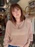 Open Weave Shimmer Top