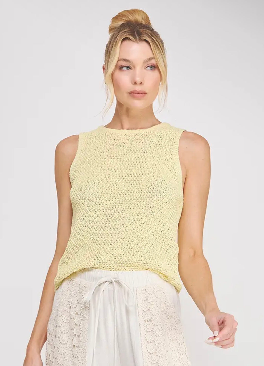 Sunny Sweater Tank